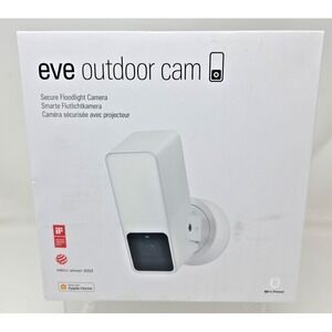 Eve Outdoor Cam Floodlight Security Camera 1080p HomeKit Night Vision NEW